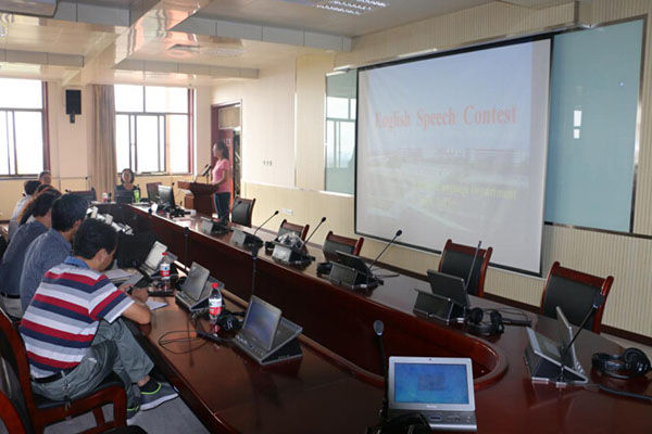 【外语系】全国英语演讲比赛选拔赛举行
